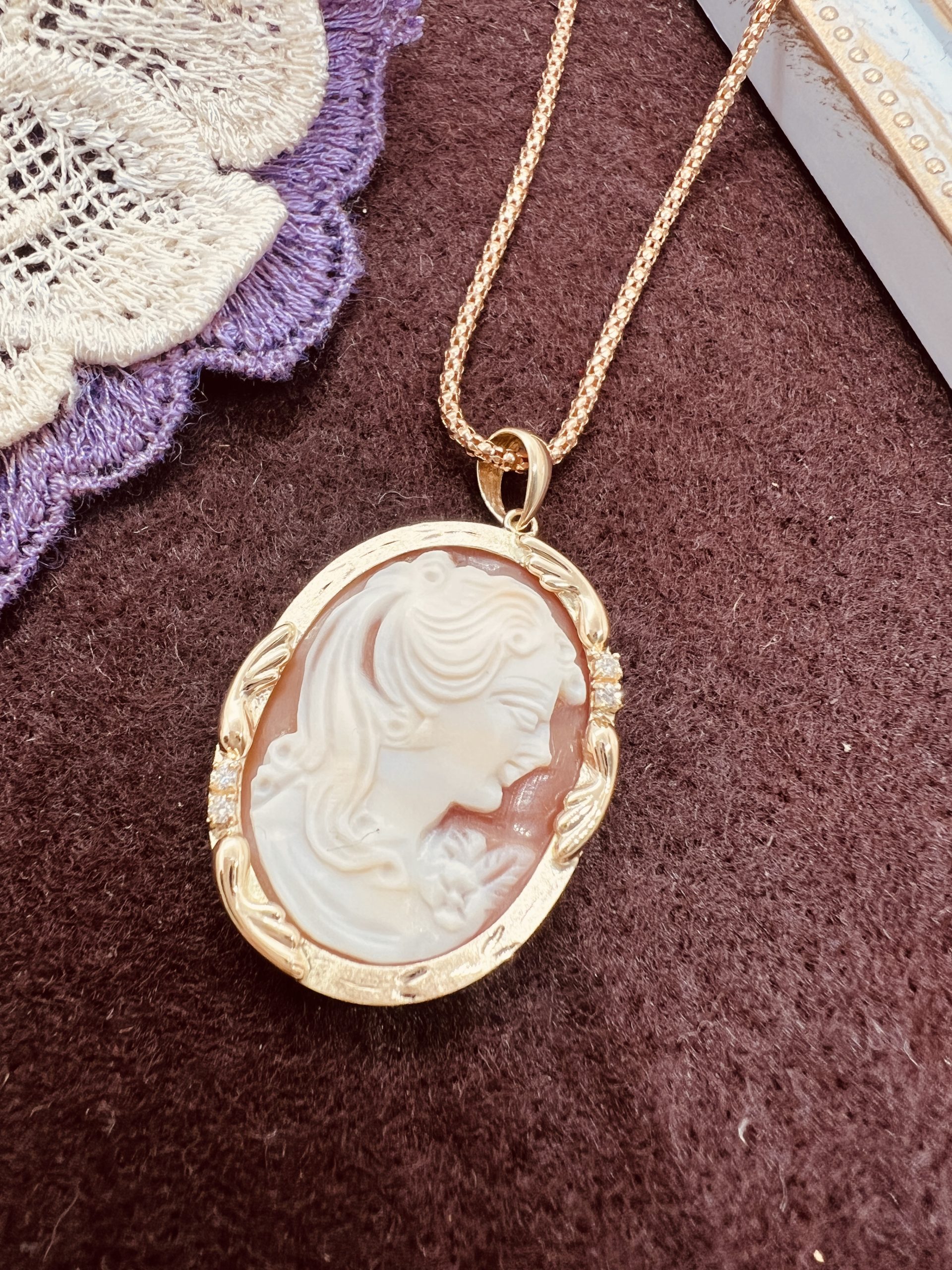 カメオのジュエリーリフォーム